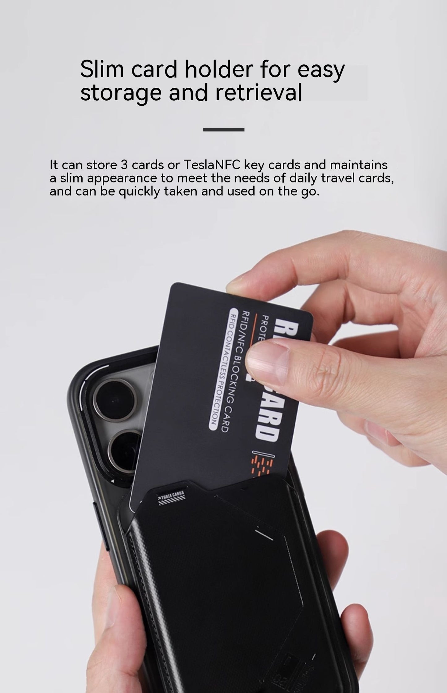 Fantastic Magnetic Flip Card Holder: 2-in-1 Wallet & Phone Stand In One! - TIVOUA