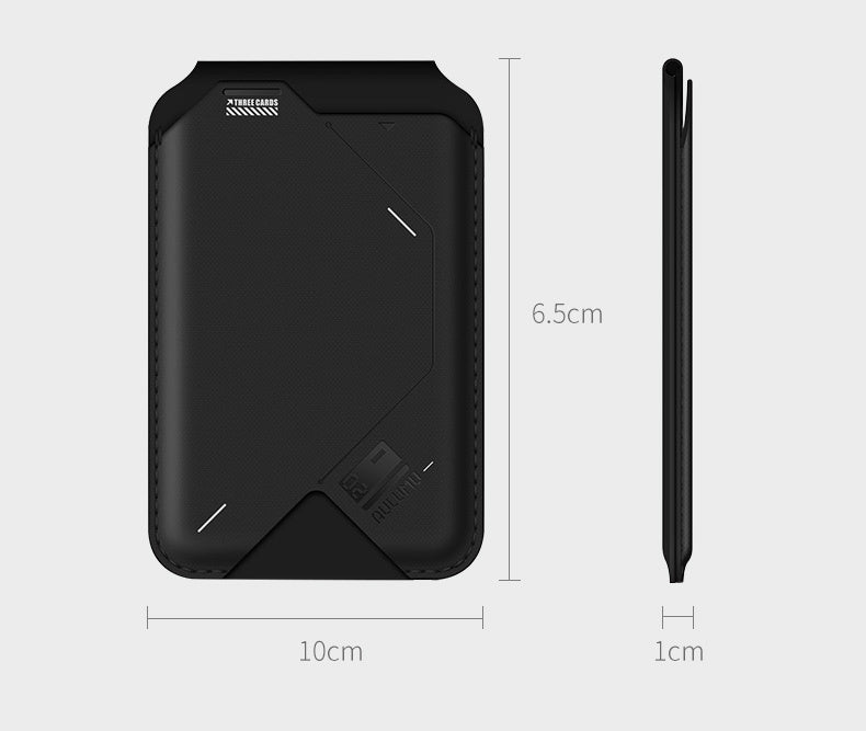 Fantastic Magnetic Flip Card Holder: 2-in-1 Wallet & Phone Stand In One! - TIVOUA