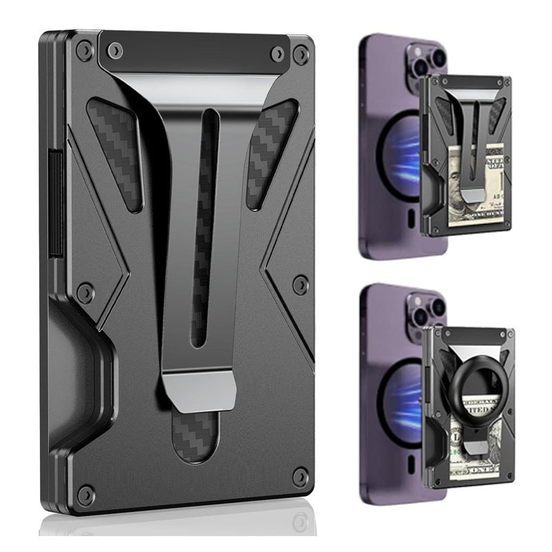 MagSafe RFID Anti-Theft Metal Wallet – Ultra-Light & Secure! - TIVOUA