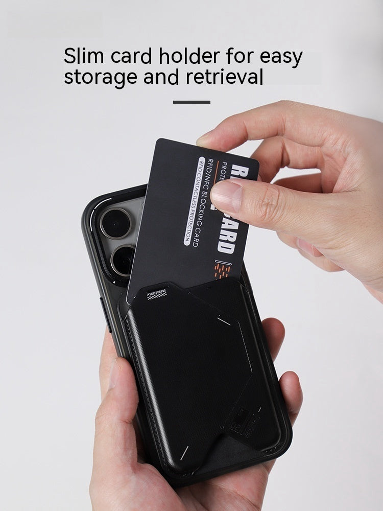 Fantastic Magnetic Flip Card Holder: 2-in-1 Wallet & Phone Stand In One! - TIVOUA