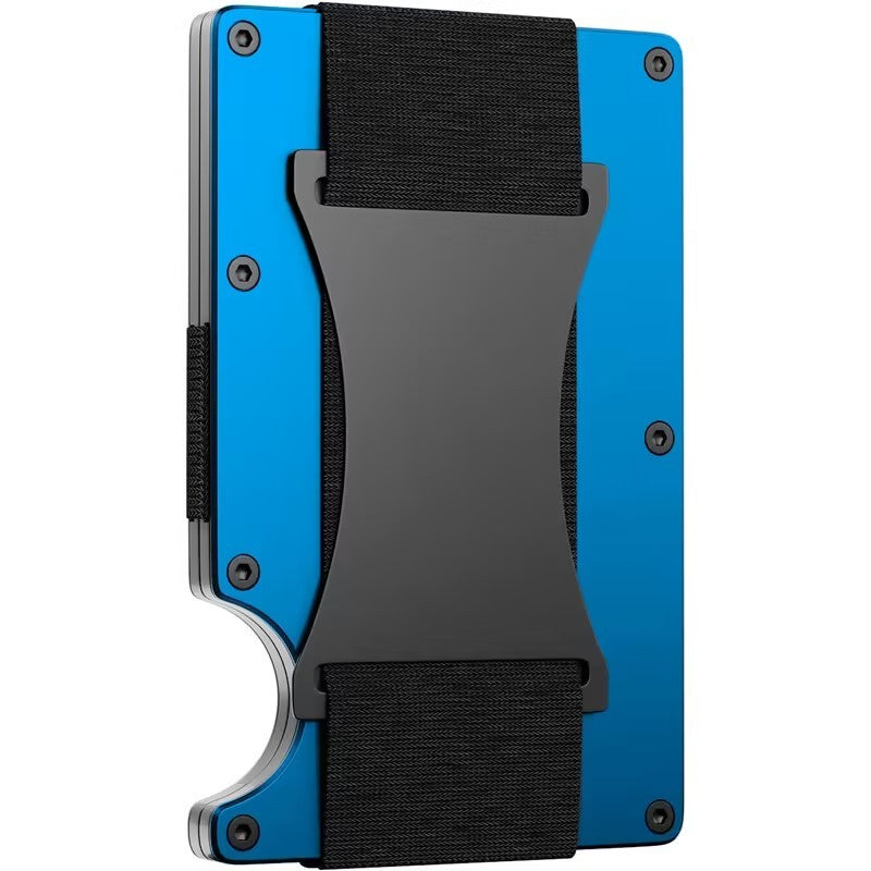 RFID Blocking Metal Carbon Fiber Wallet – Secure, Stylish & Compact! - TIVOUA