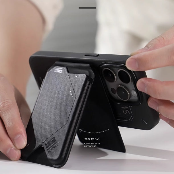 Fantastic Magnetic Flip Card Holder: 2-in-1 Wallet & Phone Stand In One! - TIVOUA
