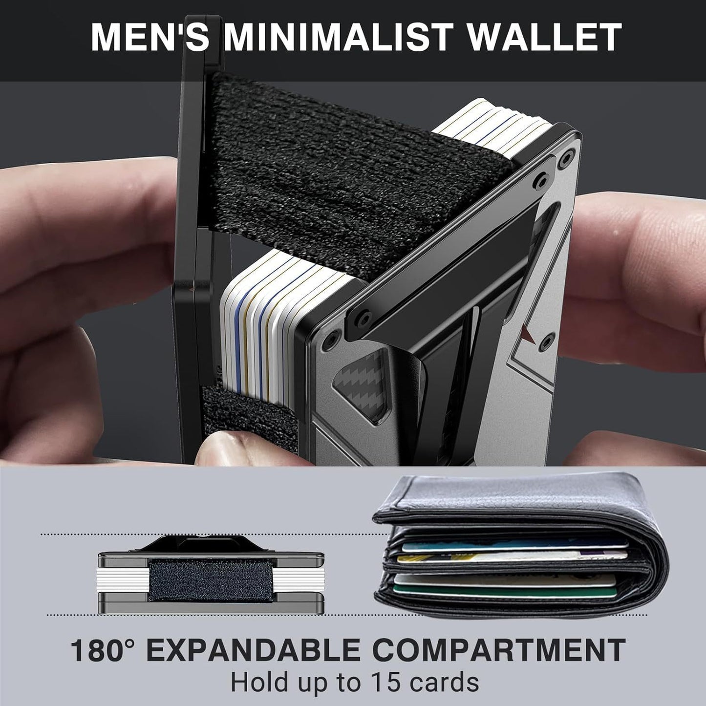 MagSafe RFID Anti-Theft Metal Wallet – Ultra-Light & Secure! - TIVOUA