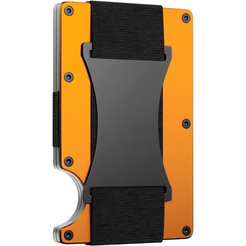 RFID Blocking Metal Carbon Fiber Wallet – Secure, Stylish & Compact! - TIVOUA
