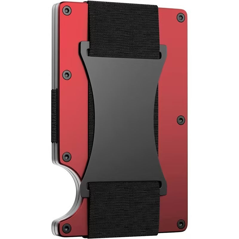 RFID Blocking Metal Carbon Fiber Wallet – Secure, Stylish & Compact! - TIVOUA