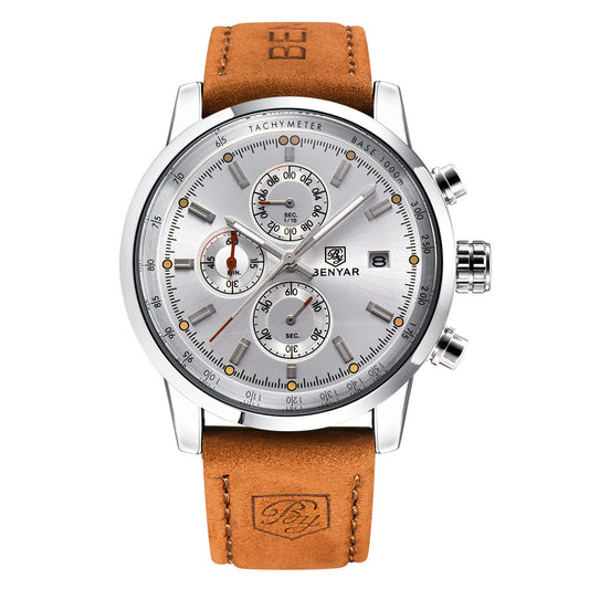 Men's Fashion Luxury Quartz Watch – Business & Casual Elegance! - TIVOUA